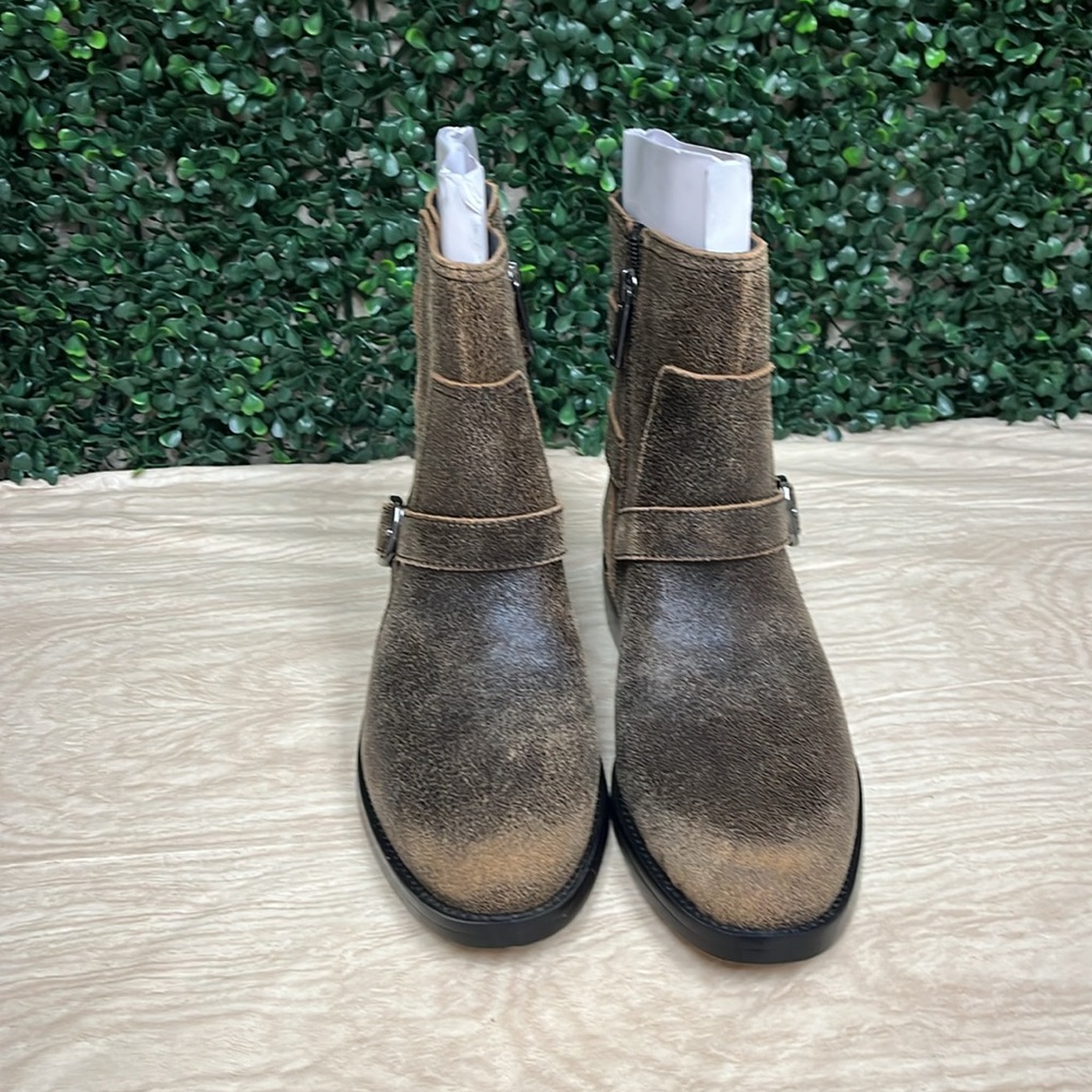 Franco Sarto Black Prinna Bootie - 8 - Picture 2 of 6
